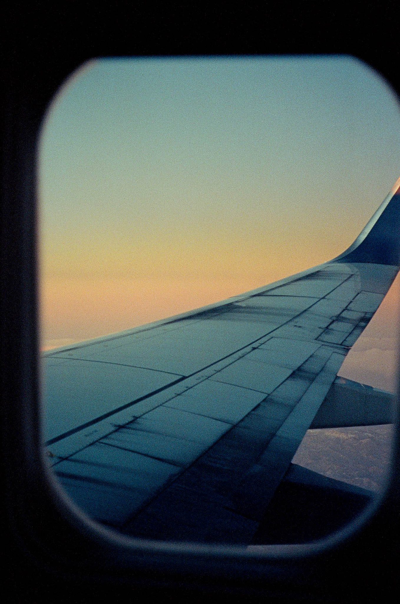 Sunset, Olympus XA2, Kodak Vision3 500T